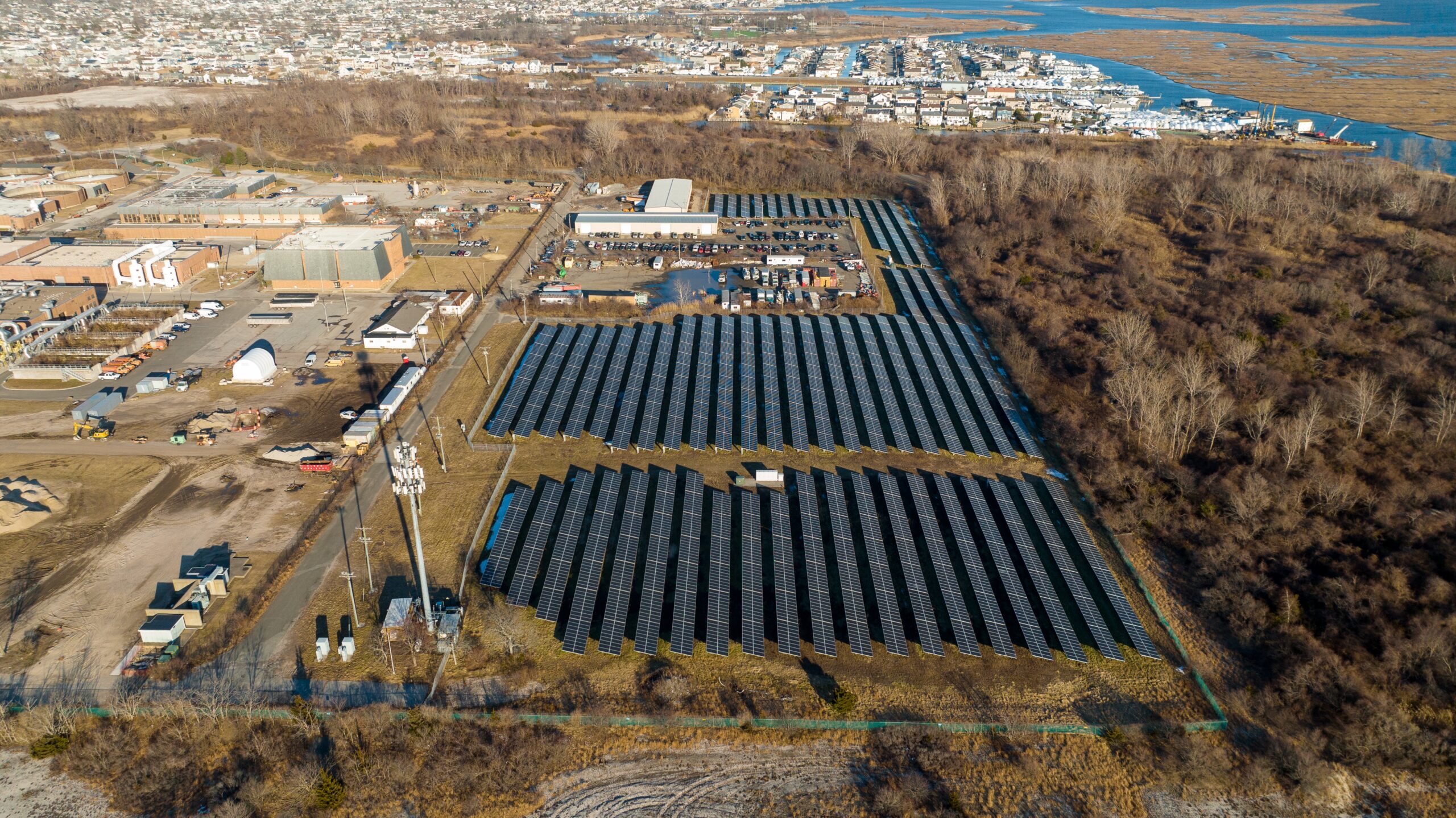 large-scale ground-mounted solar Long Island New York