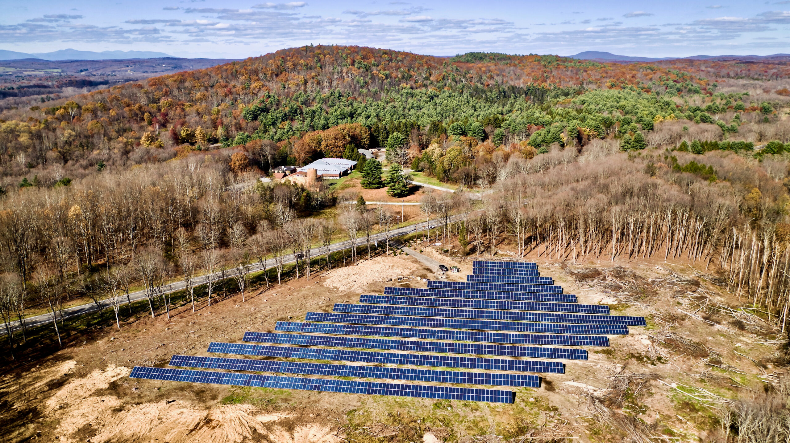 large-scale ground-mounted solar