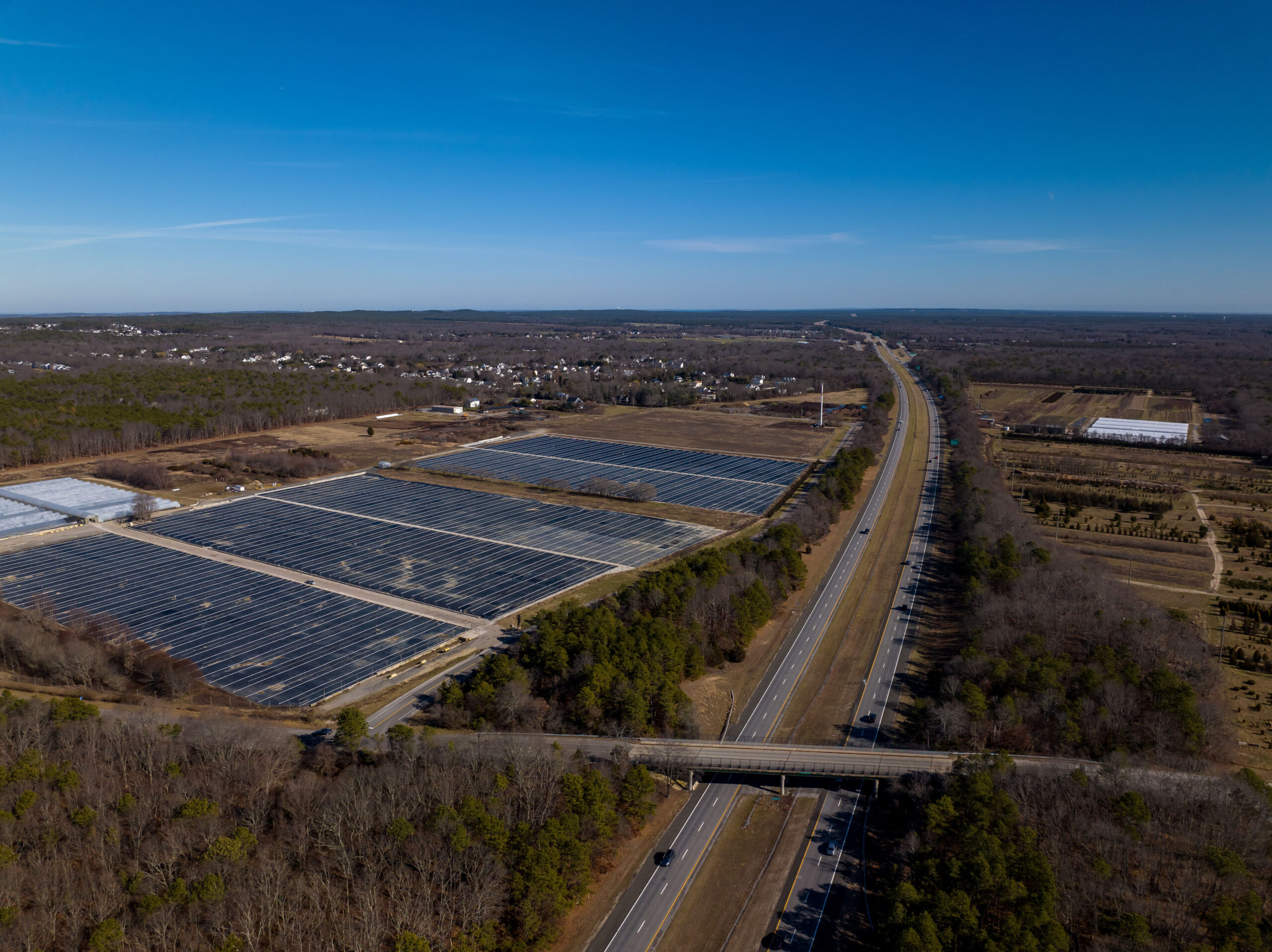 large-scale ground-mounted solar on Long Island, NY